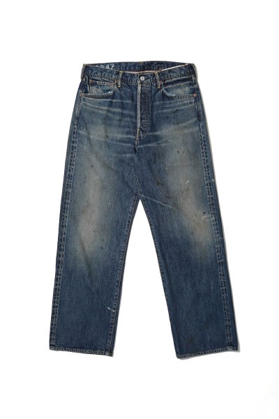 visvim(ビズビム) SOCIAL SCULPTURE 01 WIDE DMGD-47 ソーシャルスカルプチャー 5ポケットワイドデニムパンツ 0126205005006