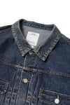 visvim(ビズビム) SS 101XX JKT DMGD-1013 デニムジャケット 0126205006002