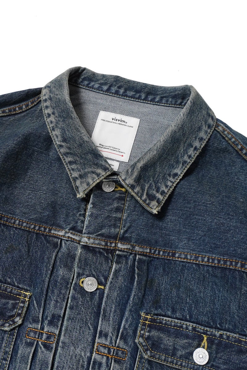visvim(ビズビム) SS 101XX JKT DMGD-1013 デニムジャケット 0126205006002