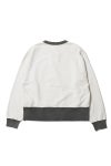 visvim(ビズビム) FELLOW SWEAT LS 2-TONE CRASH クルーネック長袖スウェットシャツ 0126205010019