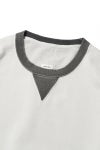 visvim(ビズビム) FELLOW SWEAT LS 2-TONE CRASH クルーネック長袖スウェットシャツ 0126205010019