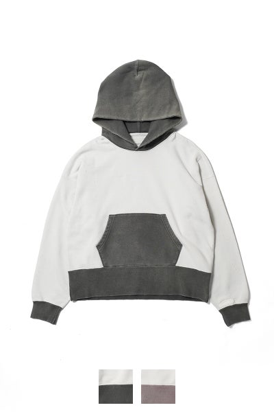 visvim(ビズビム) FELLOW HOODIE P.O. 2-TONE CRASH プルオーバーフーディー 0126205010020