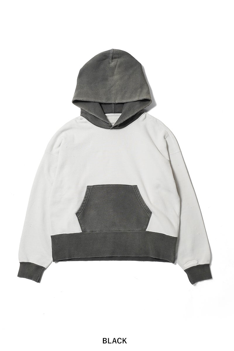 visvim(ビズビム) FELLOW HOODIE P.O. 2-TONE CRASH プルオーバーフーディー 0126205010020