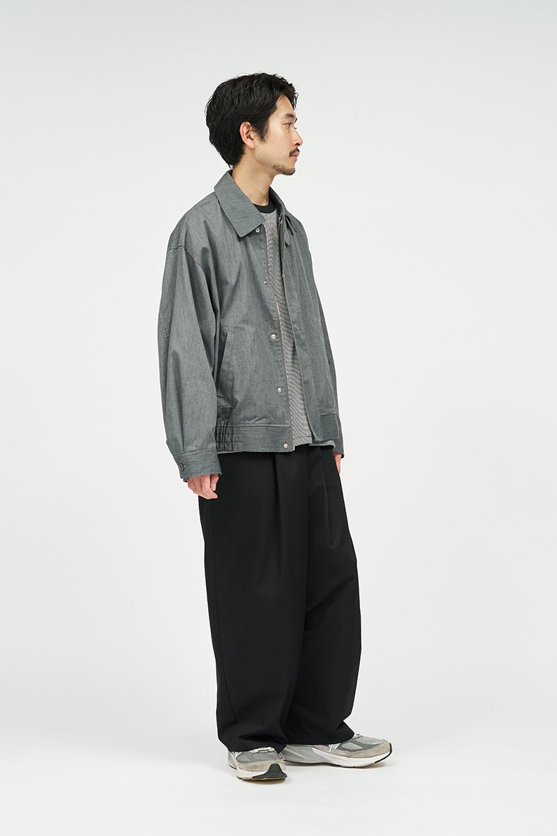 FreshService(フレッシュサービス) CORPORATE WIDE EASY PANTS コーポレートワイドイージーパンツ FSC263-40169B