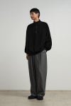 Graphpaper(グラフペーパー) Pique Velour Jersey Half Zip Sweatshirt ピケベロアジャージーハーフジップスウェットシャツ GM263-70254
