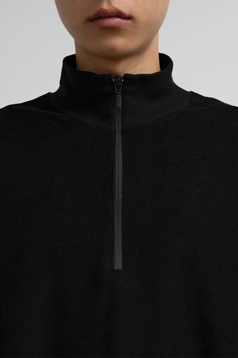 Graphpaper(グラフペーパー) Pique Velour Jersey Half Zip Sweatshirt ピケベロアジャージーハーフジップスウェットシャツ GM263-70254