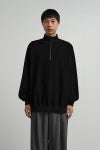 Graphpaper(グラフペーパー) Pique Velour Jersey Half Zip Sweatshirt ピケベロアジャージーハーフジップスウェットシャツ GM263-70254