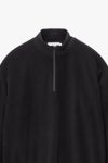Graphpaper(グラフペーパー) Pique Velour Jersey Half Zip Sweatshirt ピケベロアジャージーハーフジップスウェットシャツ GM263-70254