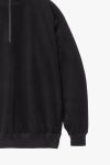 Graphpaper(グラフペーパー) Pique Velour Jersey Half Zip Sweatshirt ピケベロアジャージーハーフジップスウェットシャツ GM263-70254