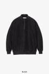 Graphpaper(グラフペーパー) Pique Velour Jersey Half Zip Sweatshirt ピケベロアジャージーハーフジップスウェットシャツ GM263-70254