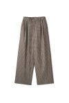 JUHA(ユハ) CHECK WIDE EASY PANTS チェックワイドイージーパンツ 10240801-3