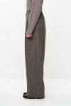 JUHA(ユハ) CHECK WIDE EASY PANTS チェックワイドイージーパンツ 10240801-3