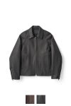 JUHA(ユハ) SOFT FORM RIDERS JACKET ソフトフォームライダースジャケット 10240201