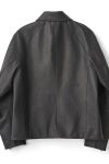 JUHA(ユハ) SOFT FORM RIDERS JACKET ソフトフォームライダースジャケット 10240201