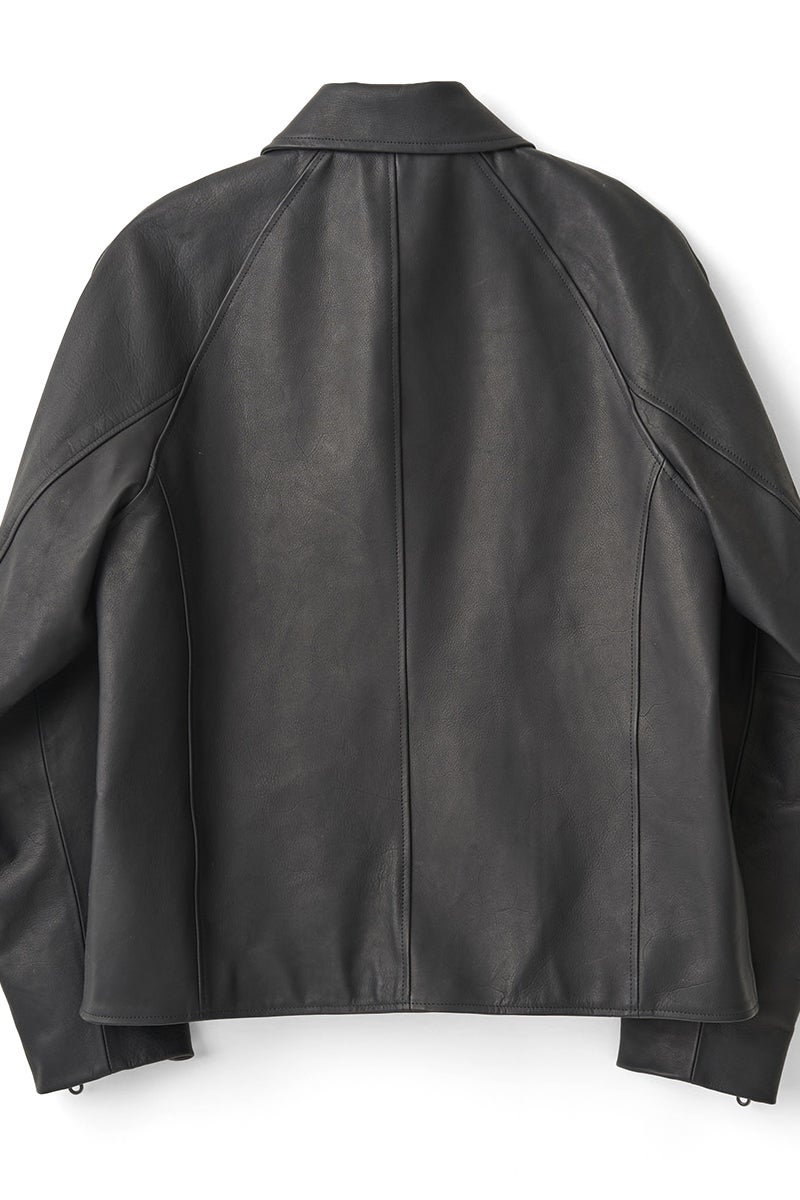 JUHA(ユハ) SOFT FORM RIDERS JACKET ソフトフォームライダースジャケット 10240201
