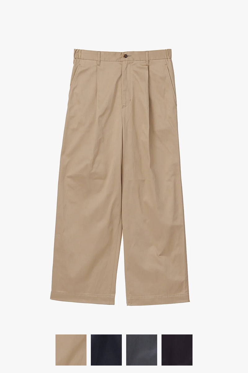 Graphpaper(グラフペーパー) Westpoint Chino Wide Straight Trousers ウェストポイントチノワイドストレートトラウザース GM263-40165B