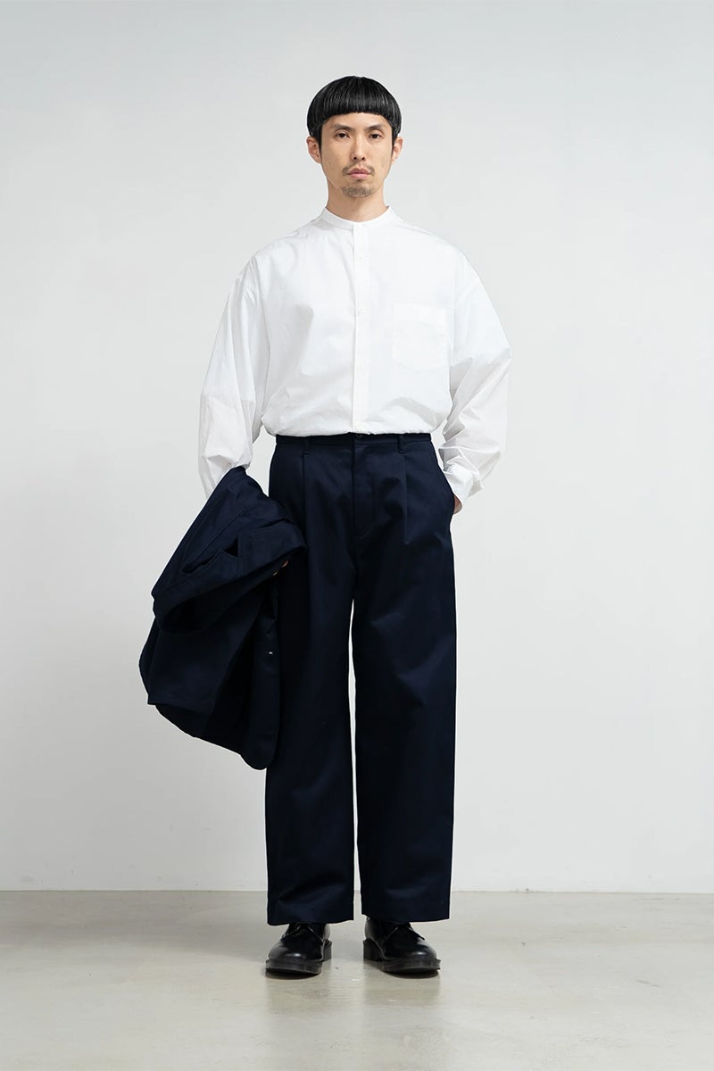 Graphpaper(グラフペーパー) Westpoint Chino Wide Straight Trousers ウェストポイントチノワイドストレートトラウザース GM263-40165B