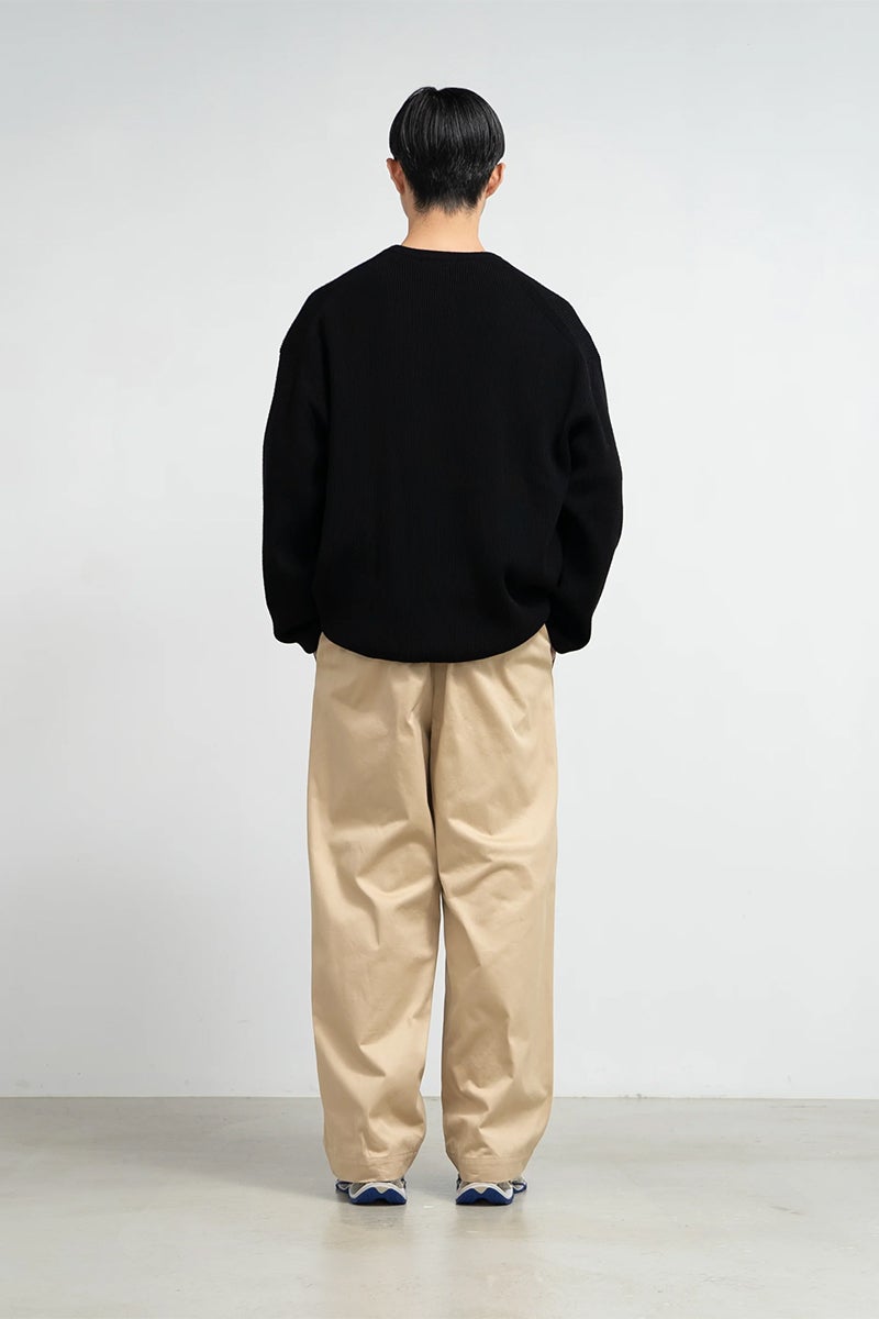 Graphpaper(グラフペーパー) Westpoint Chino Wide Straight Trousers ウェストポイントチノワイドストレートトラウザース GM263-40165B