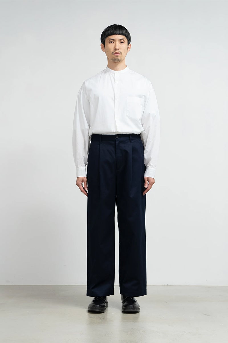 Graphpaper(グラフペーパー) Westpoint Chino Wide Straight Trousers ウェストポイントチノワイドストレートトラウザース GM263-40165B
