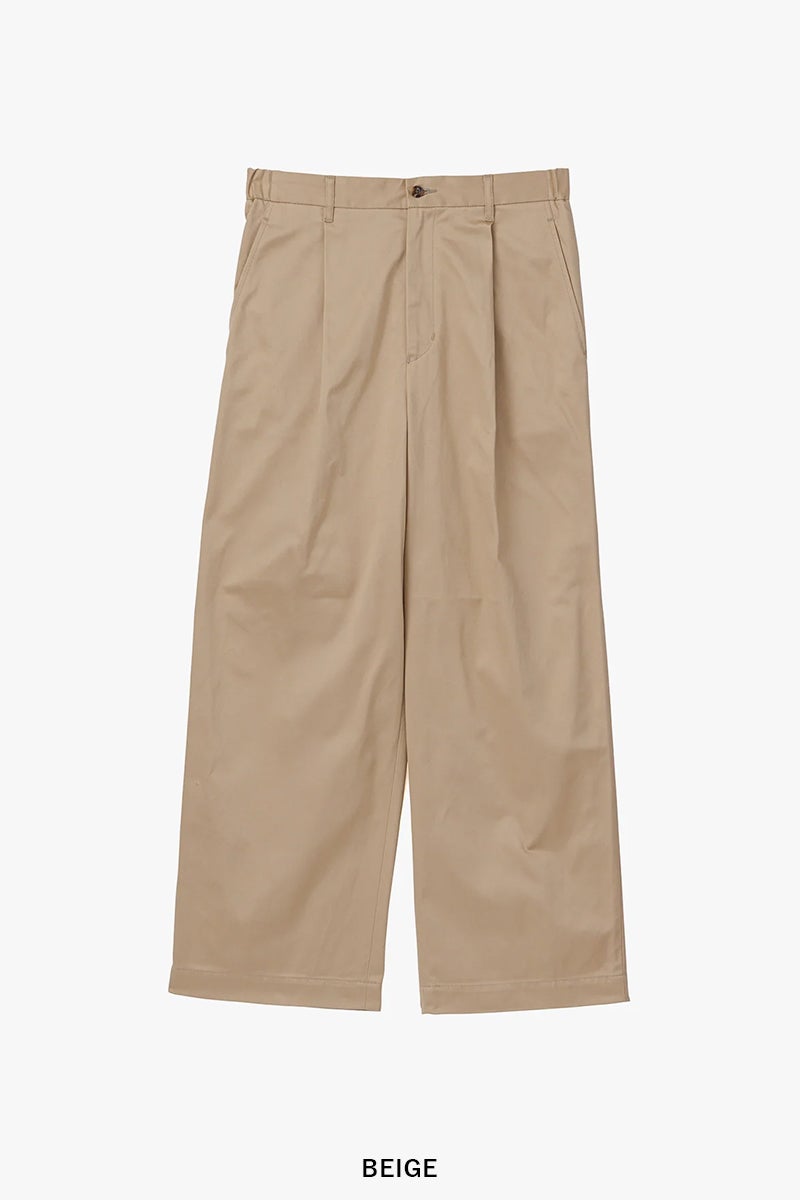 Graphpaper(グラフペーパー) Westpoint Chino Wide Straight Trousers ウェストポイントチノワイドストレートトラウザース GM263-40165B
