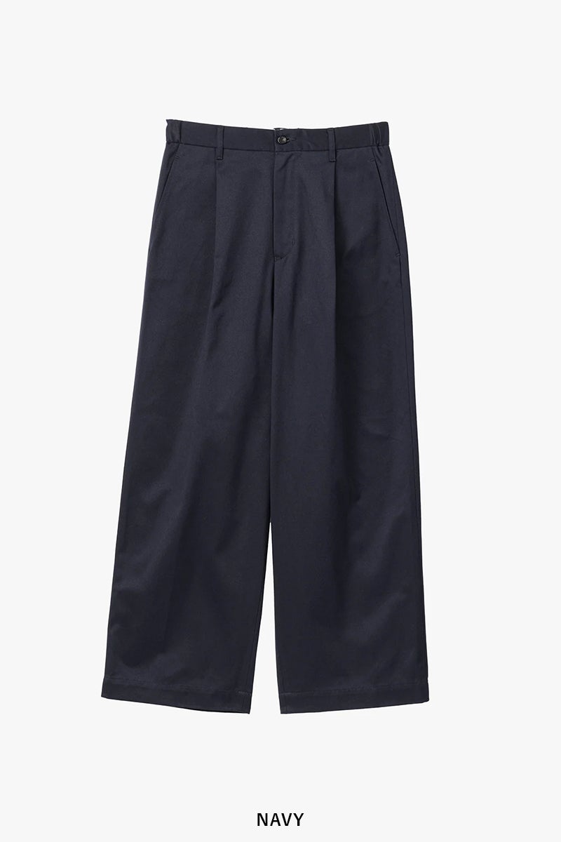 Graphpaper(グラフペーパー) Westpoint Chino Wide Straight Trousers ウェストポイントチノワイドストレートトラウザース GM263-40165B