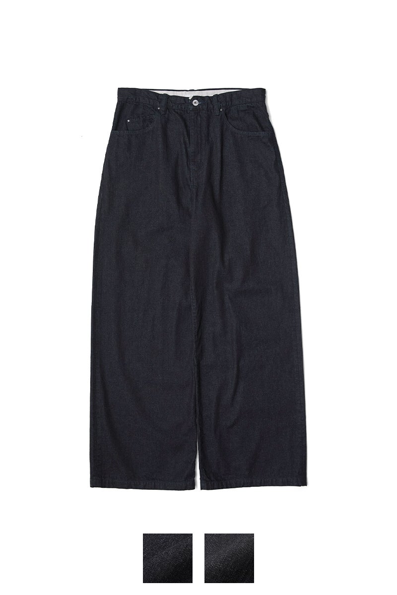 saby(サバイ) KAMATA DENIM TYPE 3 WIDE STRAIGHT LEG -11oz Uneven yarn Denim- カマタデニムタイプ3ワイドストレートパンツ 26A-031806
