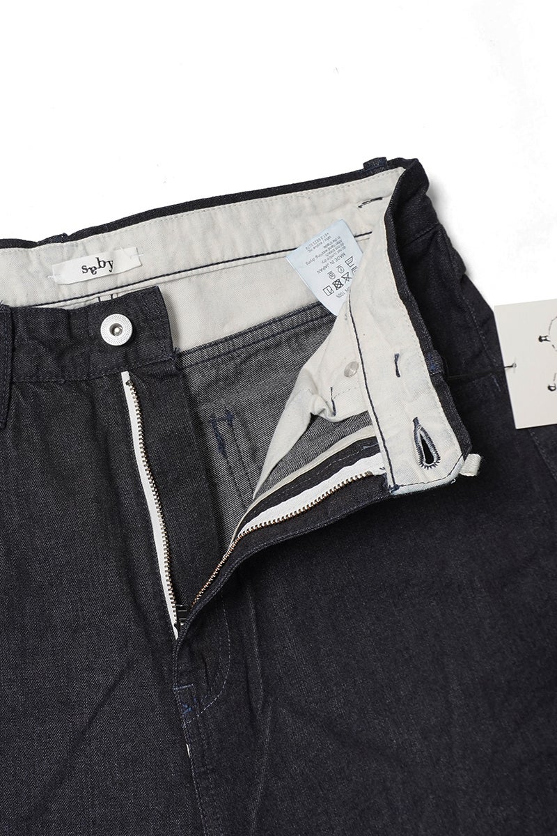 saby(サバイ) KAMATA DENIM TYPE 3 WIDE STRAIGHT LEG -11oz Uneven yarn Denim- カマタデニムタイプ3ワイドストレートパンツ 26A-031806
