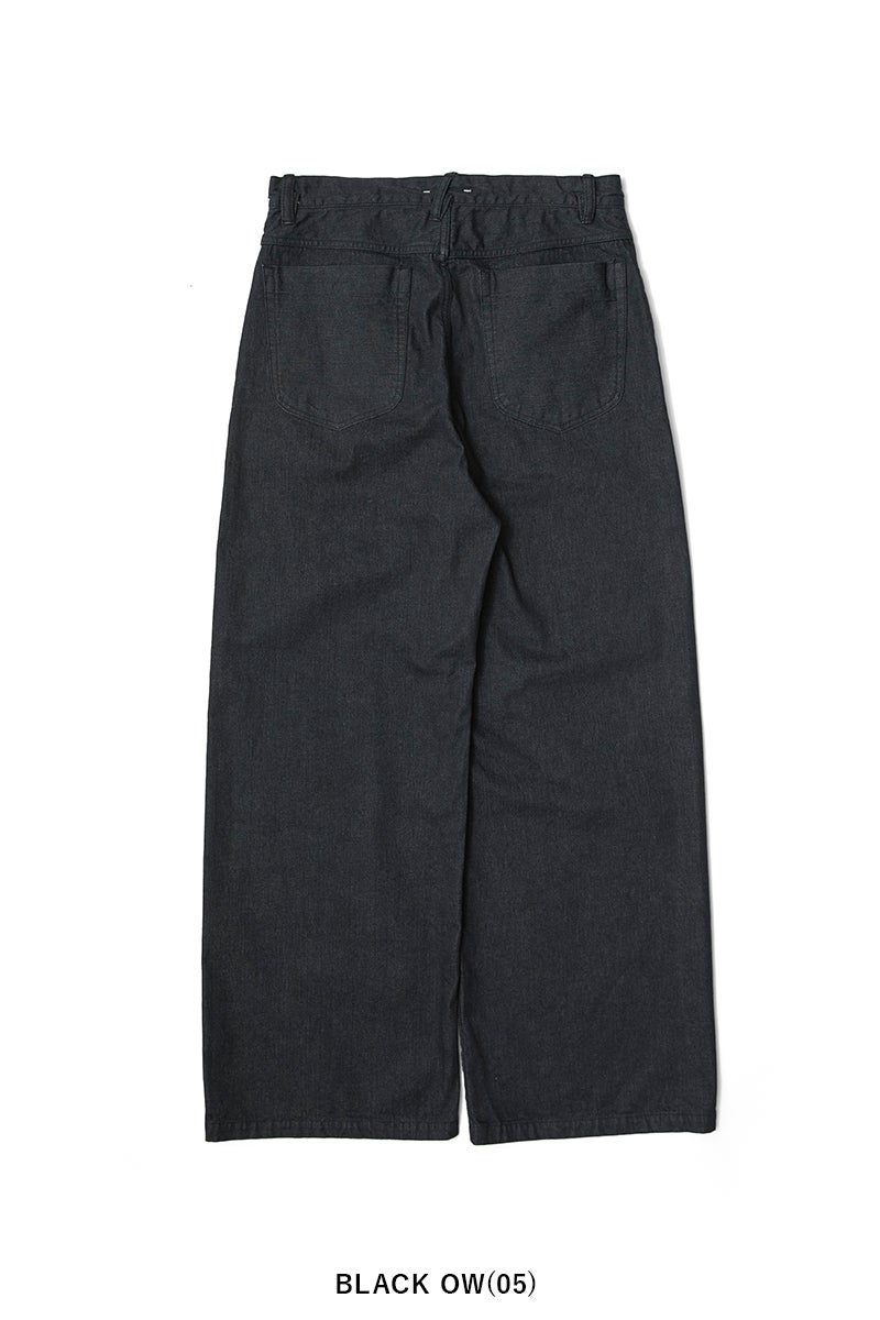 saby(サバイ) KAMATA DENIM TYPE 3 WIDE STRAIGHT LEG -11oz Uneven yarn Denim- カマタデニムタイプ3ワイドストレートパンツ 26A-031806