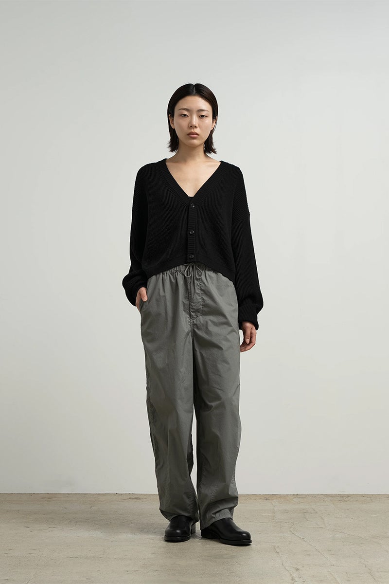 Graphpaper(グラフペーパー) Mercerized Fine Wool Short Cardigan マーセライズドファインウールショートカーディガン GL263-80552