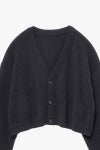 Graphpaper(グラフペーパー) Mercerized Fine Wool Short Cardigan マーセライズドファインウールショートカーディガン GL263-80552