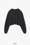 Graphpaper(グラフペーパー) Mercerized Fine Wool Short Cardigan マーセライズドファインウールショートカーディガン GL263-80552