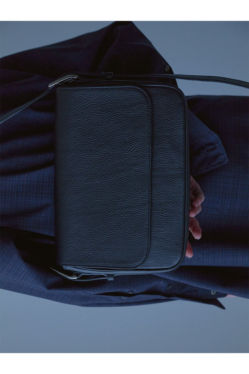 Rich I(リッチアイ) Leather Shoulder Bag [Dumbo] レザーショルダーバッグ Rich I-10-B-01