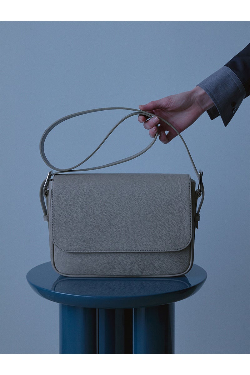 Rich I(リッチアイ) Leather Shoulder Bag [Dumbo] レザーショルダーバッグ Rich I-10-B-01