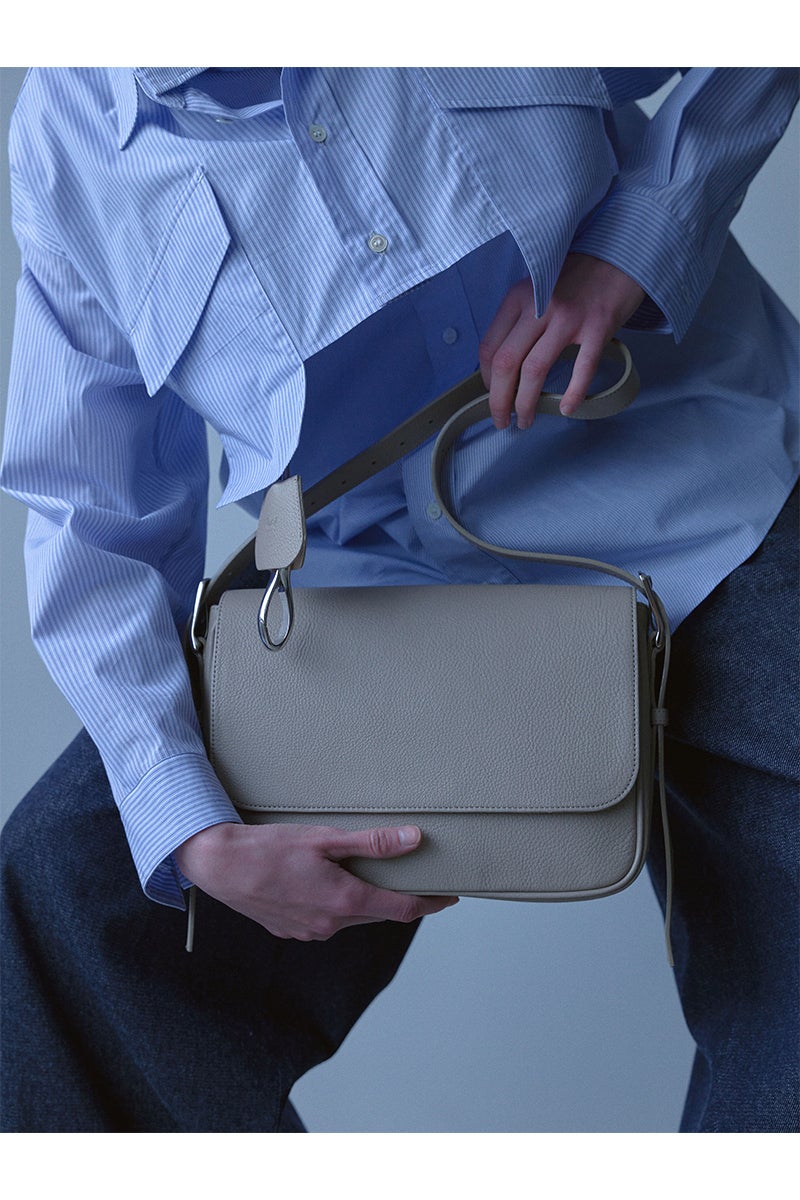 Rich I(リッチアイ) Leather Shoulder Bag [Dumbo] レザーショルダーバッグ Rich I-10-B-01