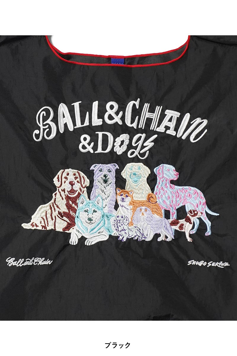 Ball & Chain(ボールアンドチェーン) S.BALL&CHAIN&DOGS(M) ショウゴセキネ ボールアンドチェーン＆ドッグス(M) ショッピングバック トートバッグ 323005