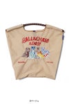Ball & Chain(ボールアンドチェーン) S.BALL&CHAIN&DOGS(M) ショウゴセキネ ボールアンドチェーン＆ドッグス(M) ショッピングバック トートバッグ 323005