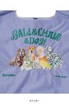Ball & Chain(ボールアンドチェーン) S.BALL&CHAIN&DOGS(M) ショウゴセキネ ボールアンドチェーン＆ドッグス(M) ショッピングバック トートバッグ 323005