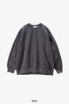 Graphpaper(グラフペーパー) Hard Terry Crew Neck Sweat ハードテリークルーネックスウェット GM263-70208B