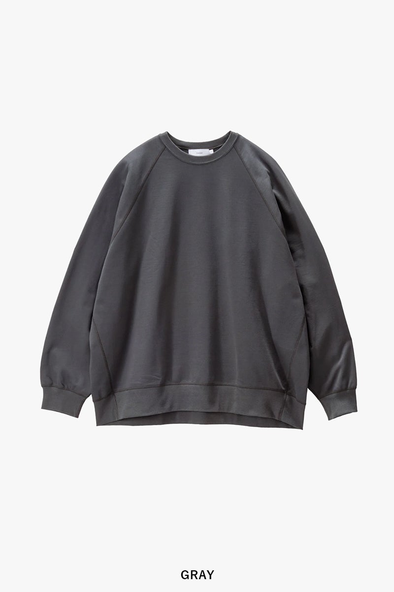 Graphpaper(グラフペーパー) Hard Terry Crew Neck Sweat ハードテリークルーネックスウェット GM263-70208B