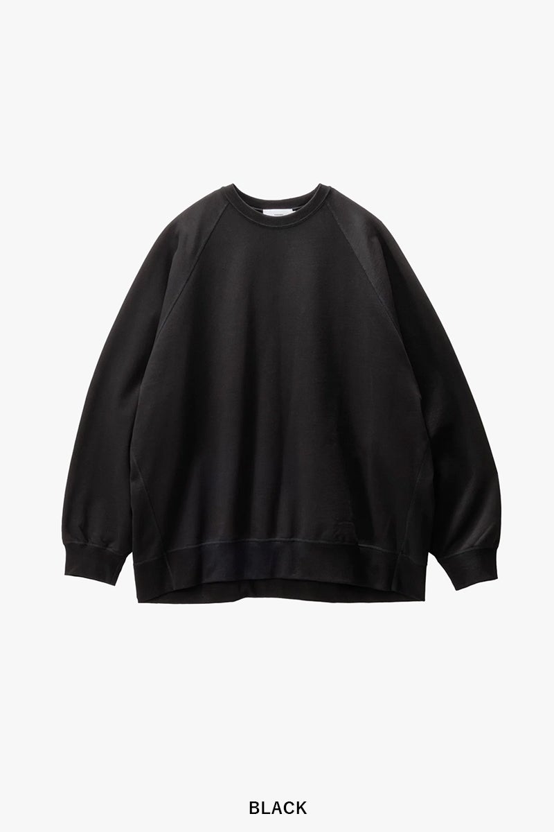 Graphpaper(グラフペーパー) Hard Terry Crew Neck Sweat ハードテリークルーネックスウェット GM263-70208B