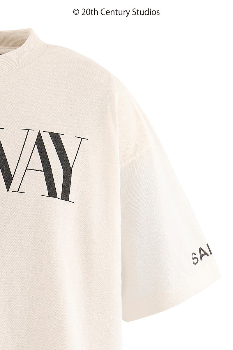 SAINT Mxxxxxx(セントマイケル) SM-MK1-0000-K01 / TDWP_SS TEE / RUNWAY / WHITE プラダを着た悪魔 Tシャツ