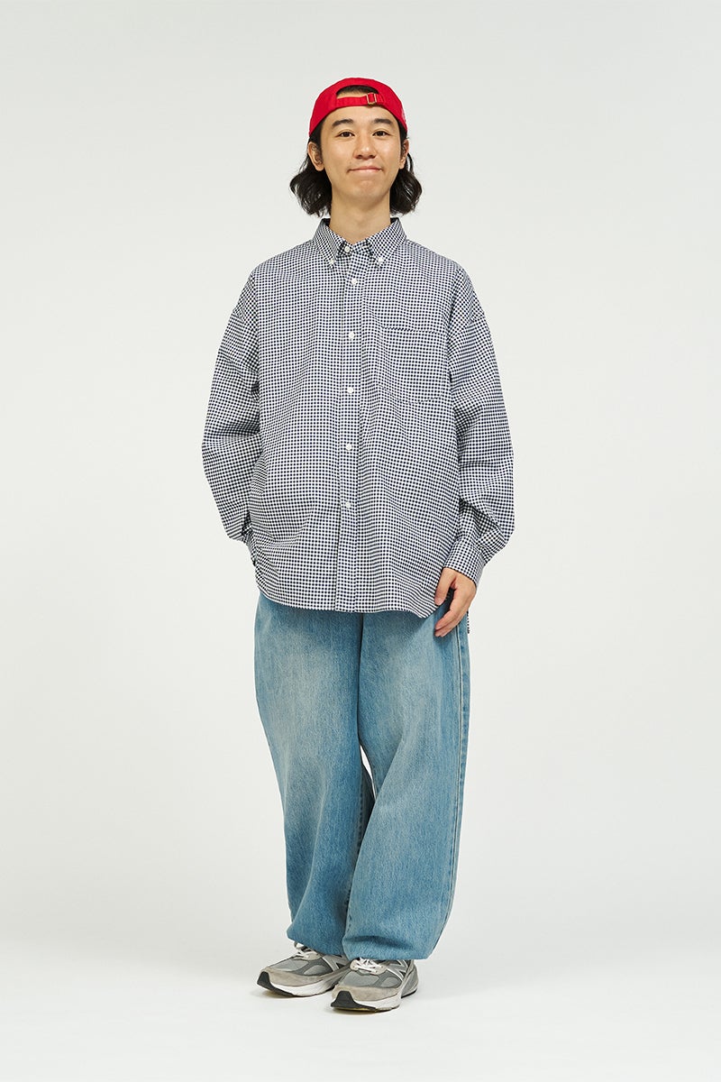 FreshService(フレッシュサービス) DRY OXFORD CORPORATE L/S BD SHIRT ドライオックスフォードコーポレート長袖ボタンダウンシャツ FSC263-50103B