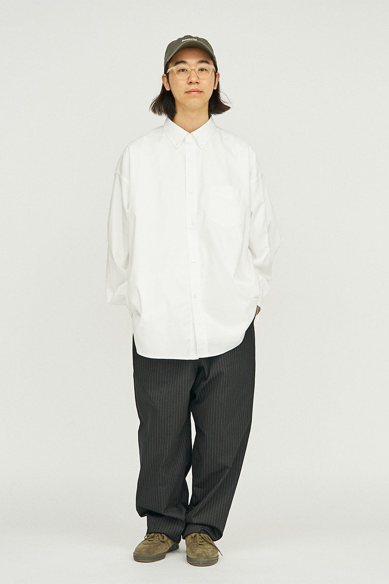 FreshService(フレッシュサービス) DRY OXFORD CORPORATE L/S BD SHIRT ドライオックスフォードコーポレート長袖ボタンダウンシャツ FSC263-50103B