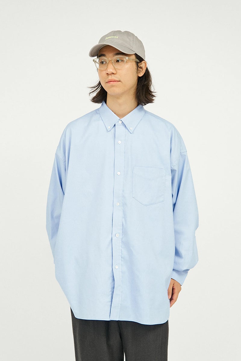 FreshService(フレッシュサービス) DRY OXFORD CORPORATE L/S BD SHIRT ドライオックスフォードコーポレート長袖ボタンダウンシャツ FSC263-50103B