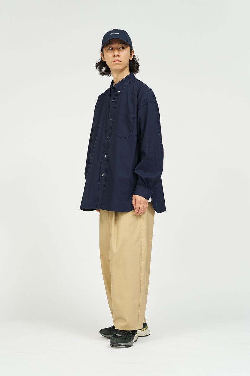 FreshService(フレッシュサービス) DRY OXFORD CORPORATE L/S BD SHIRT ドライオックスフォードコーポレート長袖ボタンダウンシャツ FSC263-50103B