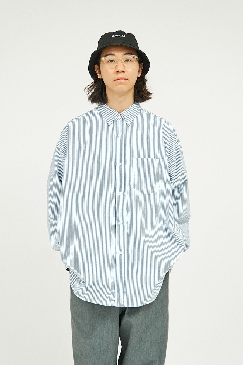 FreshService(フレッシュサービス) DRY OXFORD CORPORATE L/S BD SHIRT ドライオックスフォードコーポレート長袖ボタンダウンシャツ FSC263-50103B