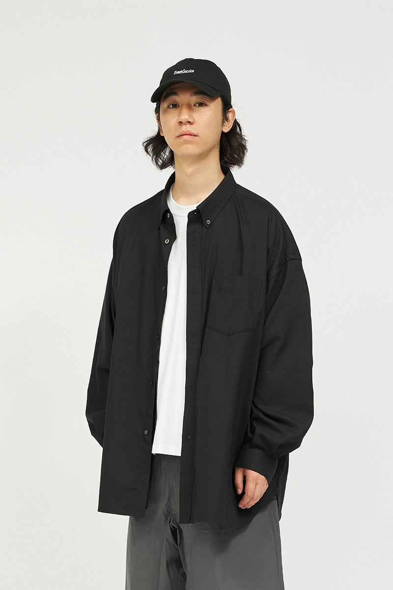 FreshService(フレッシュサービス) DRY OXFORD CORPORATE L/S BD SHIRT ドライオックスフォードコーポレート長袖ボタンダウンシャツ FSC263-50103B