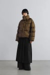 Graphpaper(グラフペーパー) Wool Ripstop Box Pleats Skirt ウールリップストップボックスプリーツスカート GL263-40485