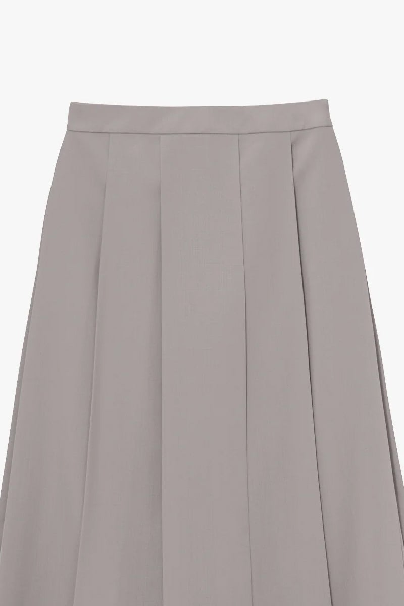 Graphpaper(グラフペーパー) Wool Ripstop Box Pleats Skirt ウールリップストップボックスプリーツスカート GL263-40485