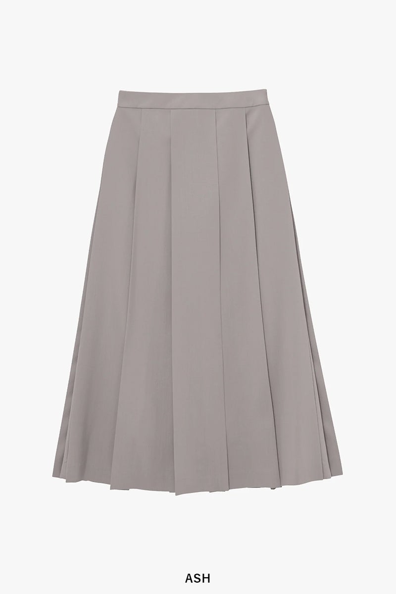 Graphpaper(グラフペーパー) Wool Ripstop Box Pleats Skirt ウールリップストップボックスプリーツスカート GL263-40485
